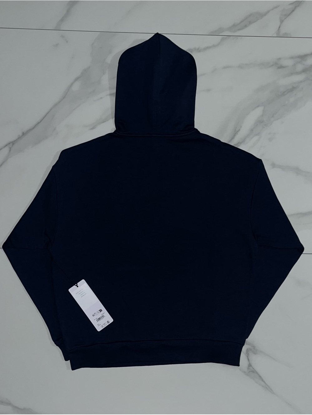 Alo Yoga Accolade Pullover Hoodie Navy Blue Sweatshirt Sz M - Picture 2 of 11